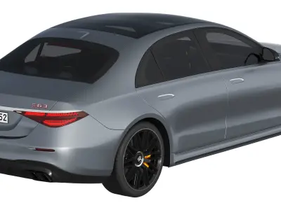 Mercedes-Benz S63 AMG E Performance 2023 3D model