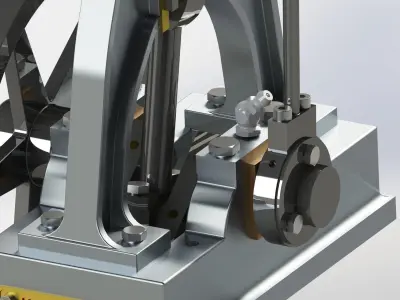 Stirling Engine  3D print model