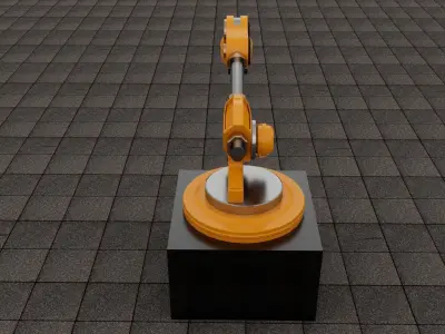 Car Assembly Equipment Tool Low-poly 3D model