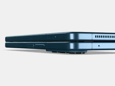 SamsungGalaxy ZFold Grey 3D model