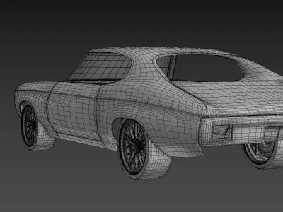 1970 Chevelle Base 3D model
