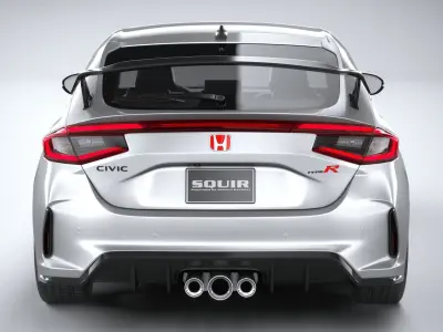 Acura Civic Type R 2023 3D model