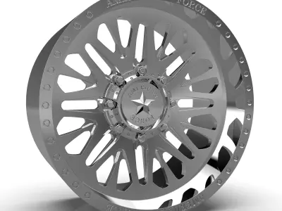 AMERICAN FORCE CKH36 BLASTER CC WHEEL 3D print model