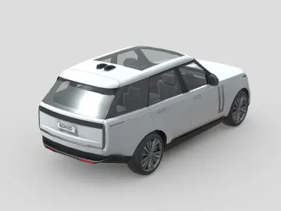 Land Rover Range Rover 2022 Low-poly 3D model purchase