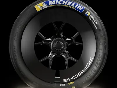 Michelin Pilot Sport GT  31 71-19 3D model