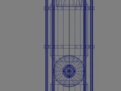 Heat generator Low-poly 3D model