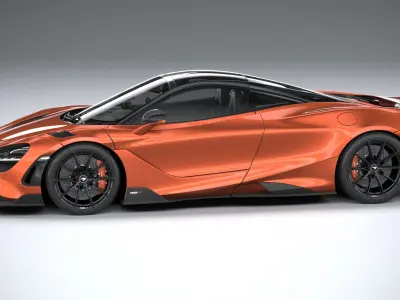 McLaren 765LT 2021 3D model