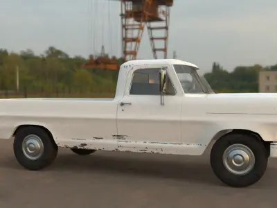 pick up truck 3D model