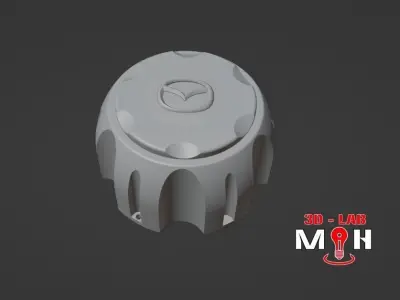 MAZDA BT50WHEEL CENTRECAP 3D print model