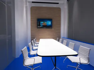  Booth Exhibition Stand a241b 3D model
