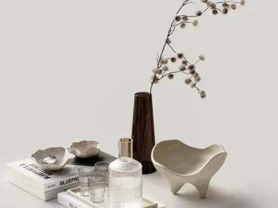 decorative set 41 3D model buy