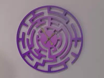 wall clock Free 3D model get
