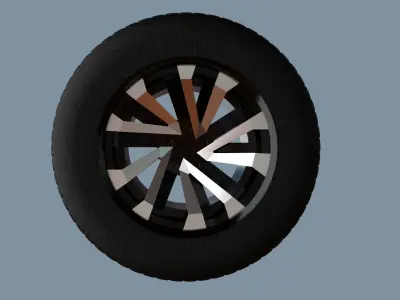 AS rims collection 8 - VW Concordia Low-poly 3D model