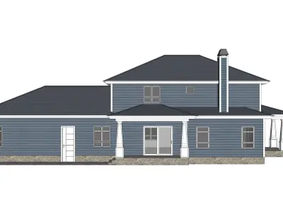 Prairie House 01 -Archimple LLC 3D model