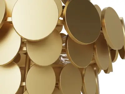 Amaryllis Chandelier 3D model