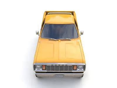 DODGE POWER WAGON W200 1977 3D model