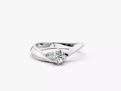 ENGAGEMENTRING RJ01 3D print model