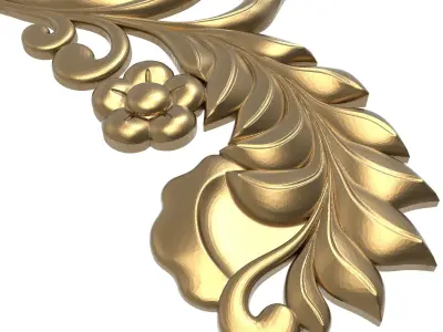  decorative pattern ready for 3D printing 3D model 121