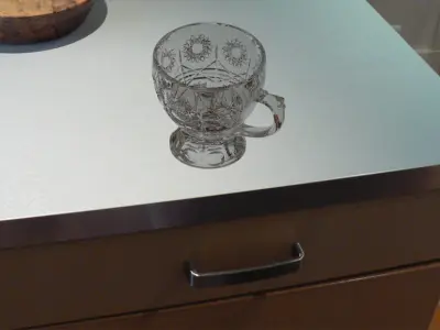 pk cup for print or produce 3D model