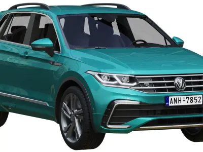 Volkswagen Tiguan 2021 3D model
