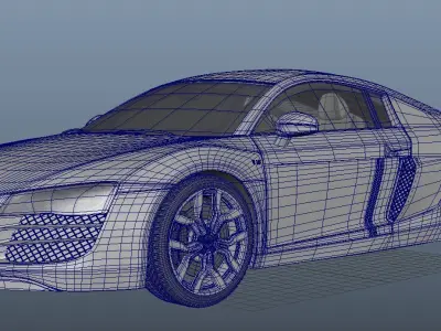 Audi R8 3D model