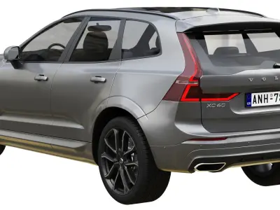 Volvo XC60 R-Design 3D model