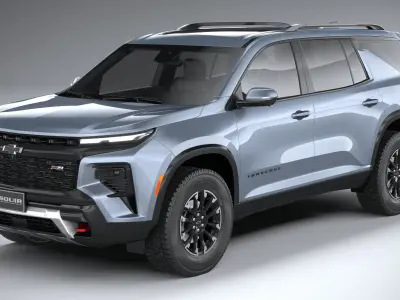 Chevrolet Traverse Z71 CG 2024 3D model