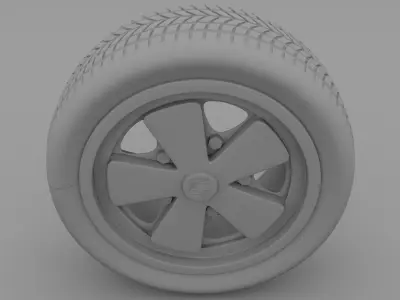Porsche 911 Wheel 3D model