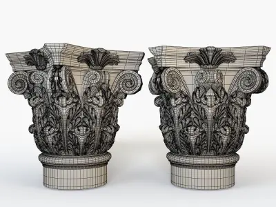 Classical Column for cnc 3D 3D model