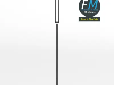 Floor lamp 1 3D model