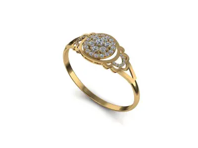 3D model jewelry bangle 3D print model