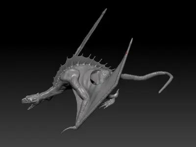 dragon 3D model 16