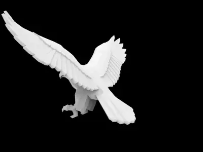 Hawk Eagle 3D Print Model 3D print model