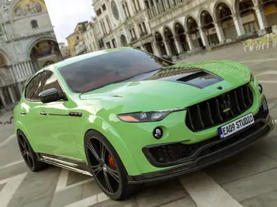 2023 Maserati Levante Tuning 3D model