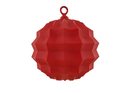 3D Printable Christmasball 3D print model