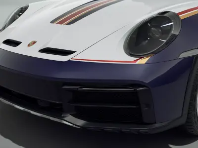 2023 Porsche Dakar 3D model