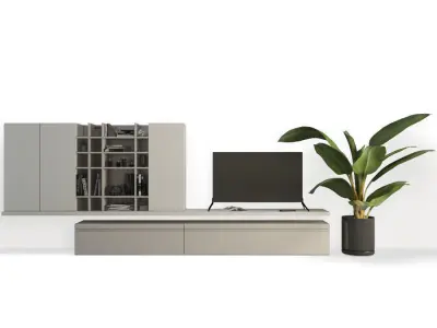 Contemporary TV Furniture 06 3D model