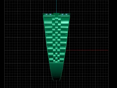 Print Ready STL 3DM  Gents Rings Diamond Men Ring  3D print model