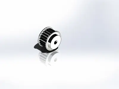 car engine parts 3D model