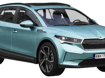 SKODA ENYAQ iV 3D model