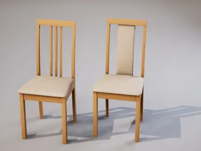 Chair 03 Low-poly 3D model