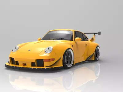 PORSCHE RWB 911 3D model