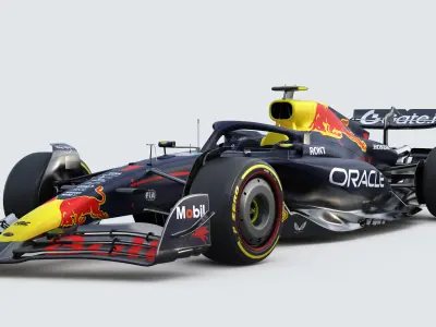 F1 Redbull RB21 season 2025 3D model