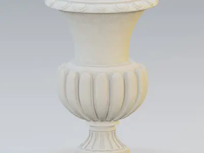 Garden urn planter39 3D model