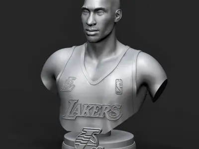  Kobe Bryant 3D Printable  3D print model