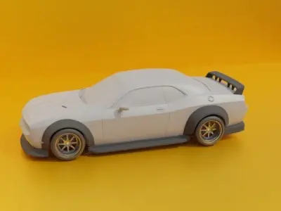 DODGE CHALLENGER BODY KIT - 09SEPT-01 3D print model