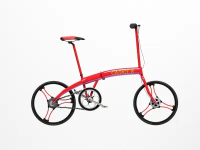 bike Salut RED 3D model