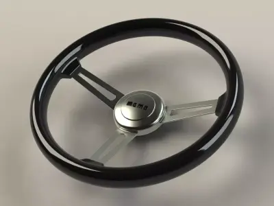 Steering Wheel 3D model