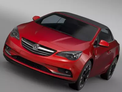 Vauxhall Cascada 2017 3D model