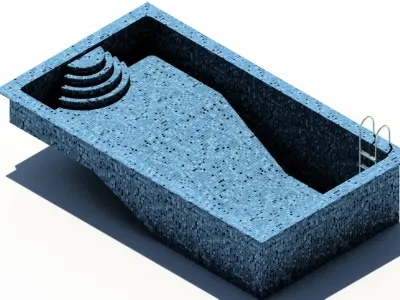 Swimming pool Free 3D model